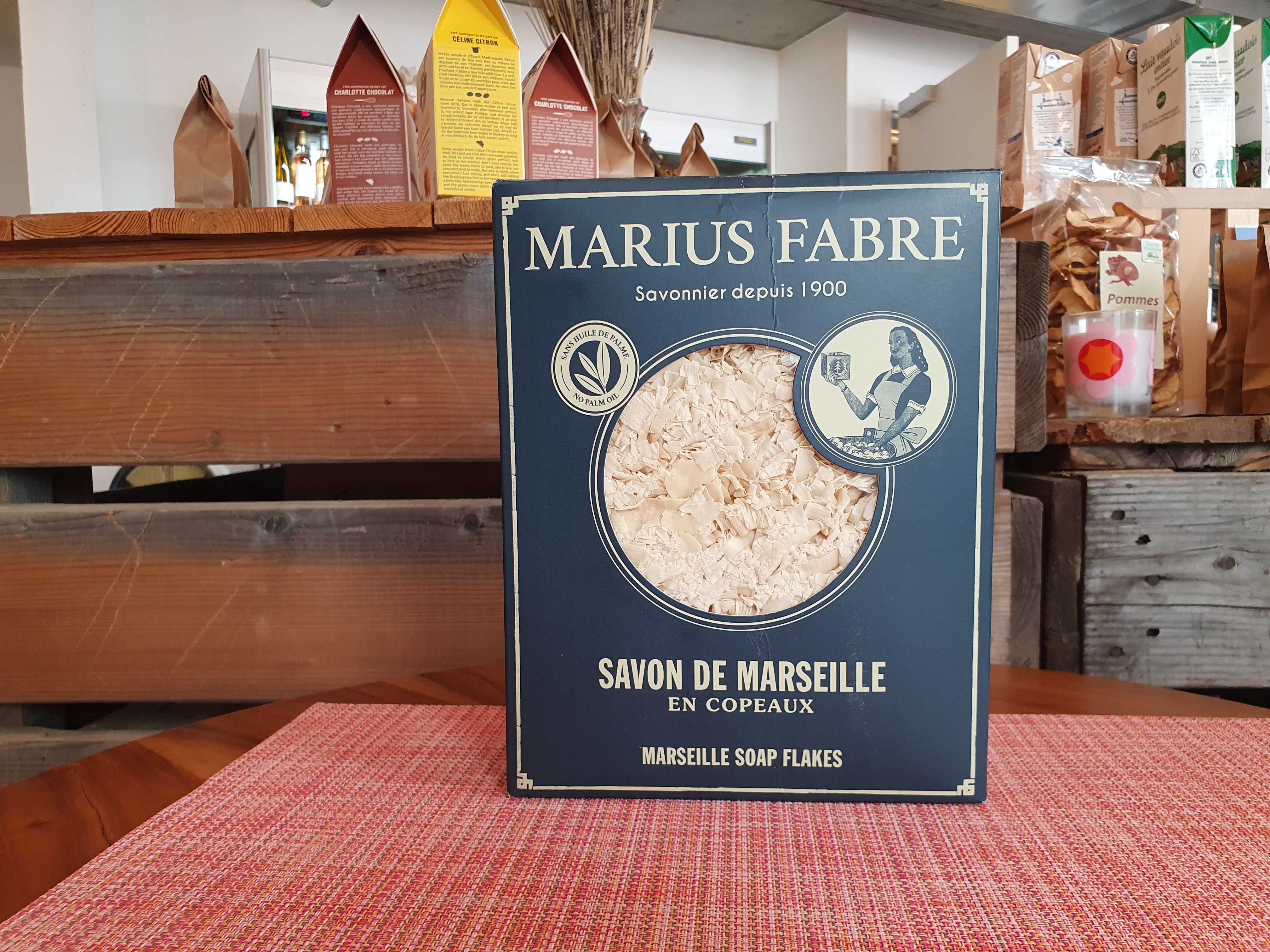 Copeaux de savon de Marseille Marius Fabre 750g