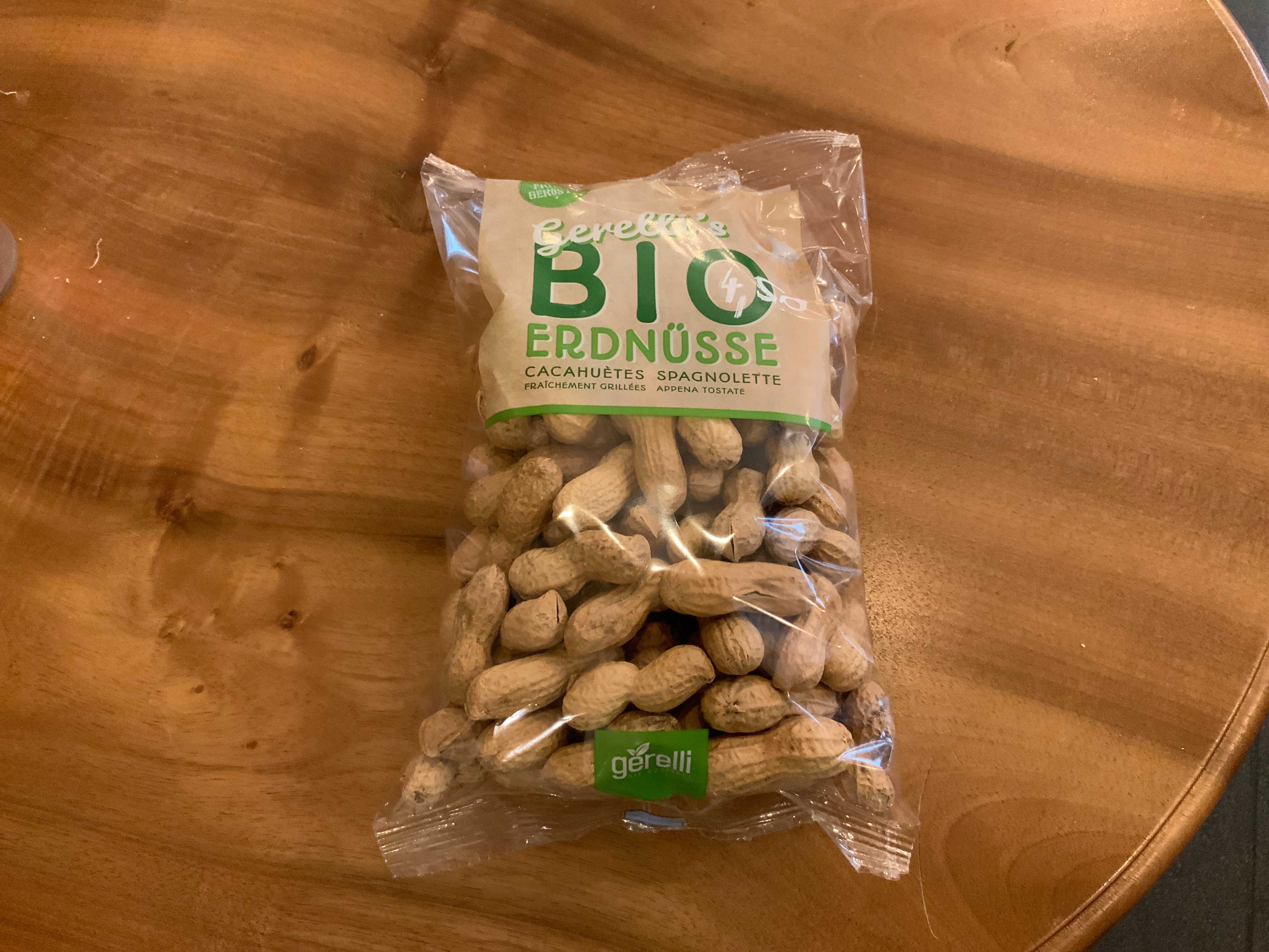 Cacahuètes grillées 250g bio